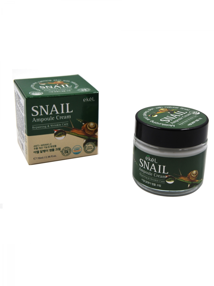 [EKEL] Ампульный крем МУЦИН УЛИТКИ Snail  ampule cream, 70 мл