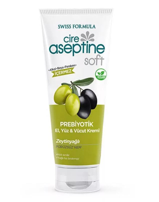 [CIRE ASEPTIN] Крем для рук ПРЕБИОТИК И ОЛИВКОВОЕ МАСЛО Prebiotic Care Cream - Olive Oil, 75 мл