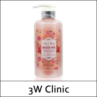 922326 - [3W CLINIC] Гель для душа с солью мертвого моря и черной розой OCEAN SPA BLACK ROSE AND DEAD SEA SALT BODY CLEANSER, 500 мл