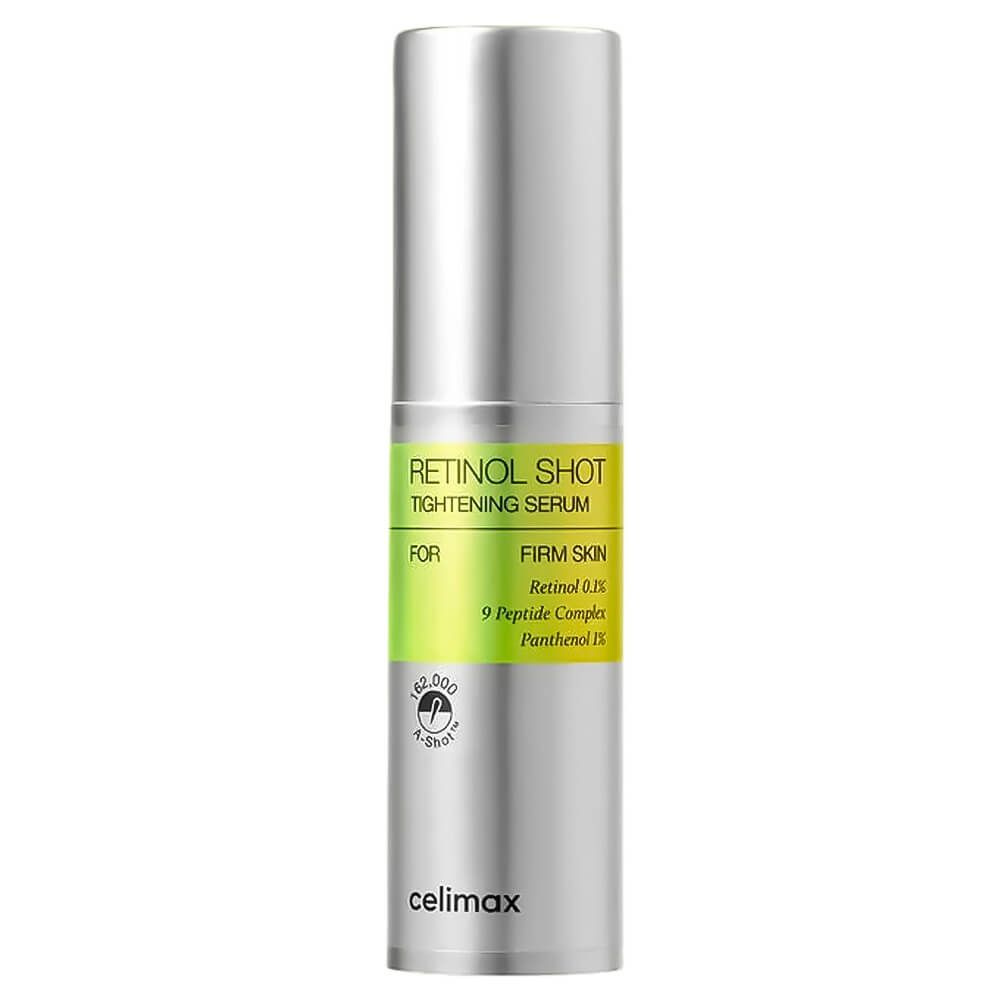 [CELIMAX] THE VITA-A RETINOL SHOT THIGHTENING SERUM Сыворотка для лица ПОДТЯГИВАЮЩАЯ/РЕТИНОЛ/СПИКУЛЫ, 30 мл