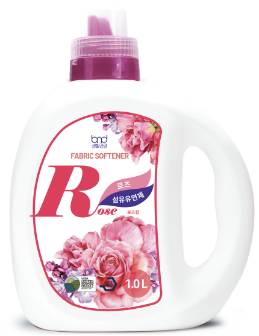 [B&D] Кондиционер для белья эко суперконцентрат АРОМАТ РОЗЫ Giel Fabric Softener Rose, 1 л