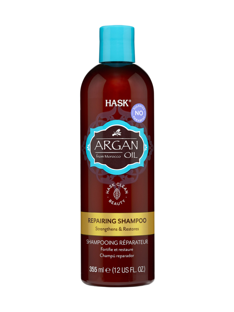 [HASK] Шампунь для волос восстанавливающий АРГАНОВОЕ МАСЛО Argan Oil Repairing Shampoo, 355 мл