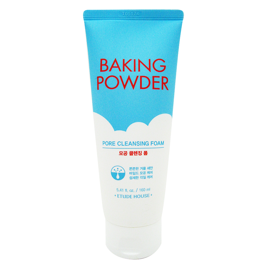 [ETUDE HOUSE] Пенка для умывания очищающая Etude House Baking Powder Pore Cleansing Foam, 160 мл