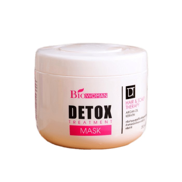 [BIOWOMAN] Маска для волос АРГАНОВОЕ МАСЛО И КЕРАТИН Detox Treatment Mask, 250 мл