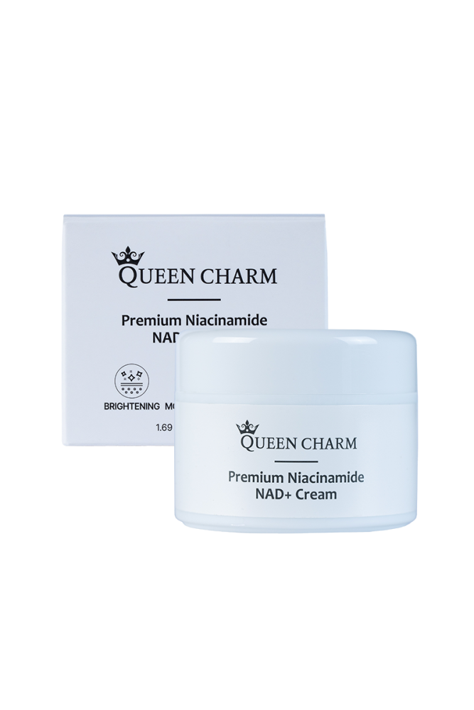 [QUEENCHARM] Крем для лица НИАЦИНАМИД и NAD+ омолаживающий Premium Niacinamide Nad+Creame, 50 мл