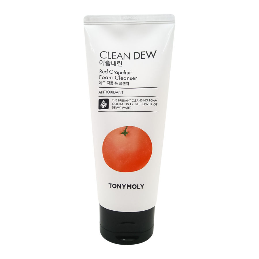 [TONYMOLY] Пенка для умывания очищающая КРАСНЫЙ ГРЕЙПФРУТ Tonymoly Clean Dew Red Grapefruit Foam Cleanser, 180 мл