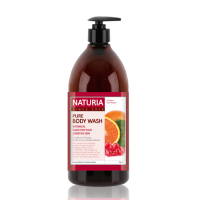 [NATURIA] Гель для душа КЛЮКВА/АПЕЛЬСИН Pure Body Wash (Cranberry & Orange), 750 мл