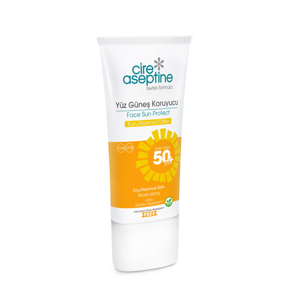 [CIRE ASEPTIN] Лосьон для для сухой/нормальной кожи лица СОЛНЦЕЗАЩИТНЫЙ 50 SPF Face Sun Protect, 50 мл