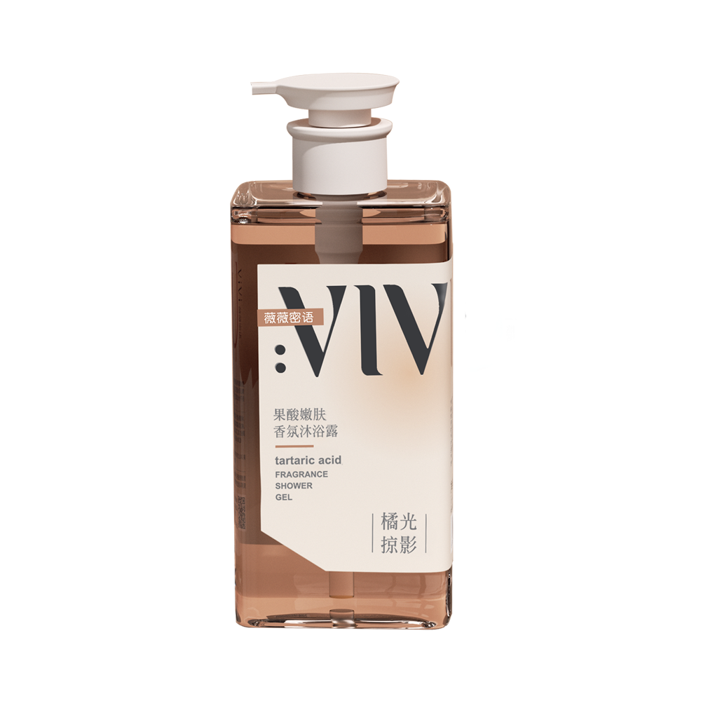 [VIVIMIYU] Гель для душа МОЛОЧНАЯ КИСЛОТА Tartaric Acid Fragrance Shower Gel, 500 мл